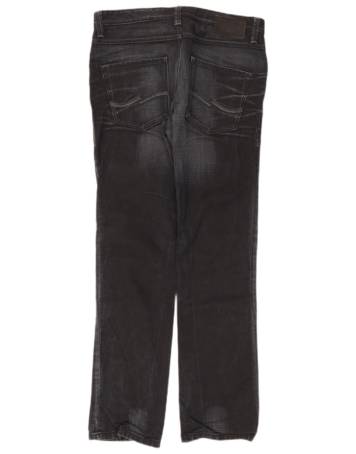 Jeans dritti da uomo Jack & Jones W36 L34 neri