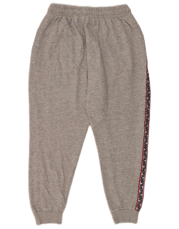 Fila Pantaloni da tuta con grafica da uomo Joggers Colore grigio medio