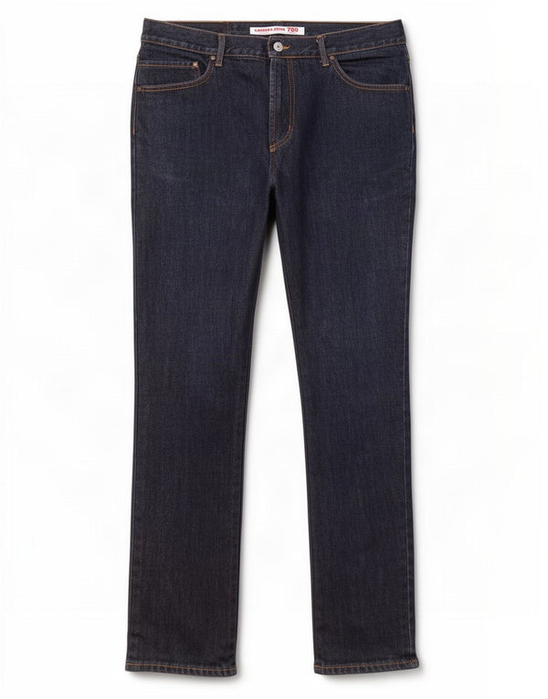 Jeans Carrera 700 Slim da donna W36 L32 cotone blu navy