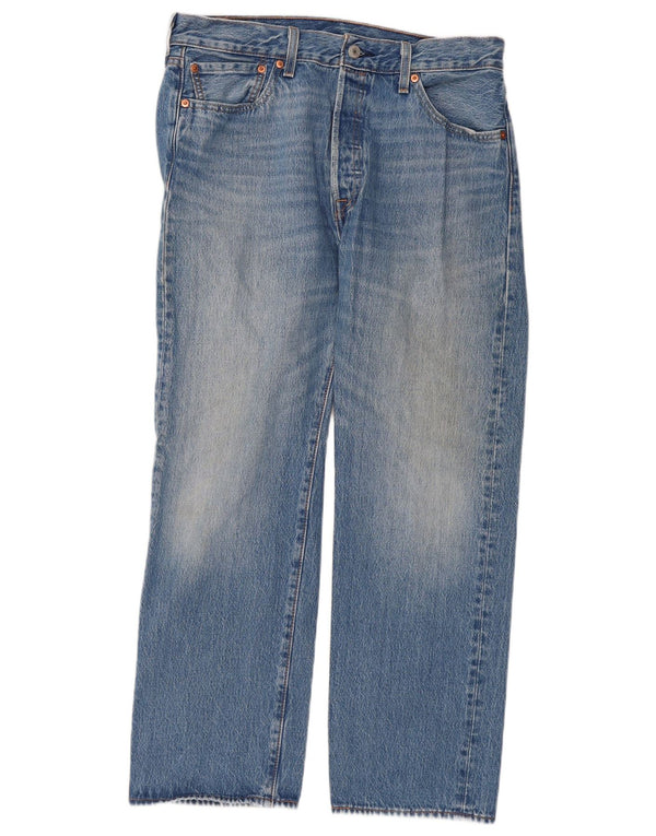 Levi's Uomo 501 Jeans dritti W34 L29 Blu