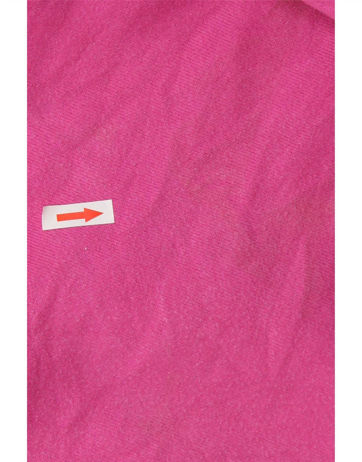 Maglione con cappuccio da uomo Champion grande in cotone rosa