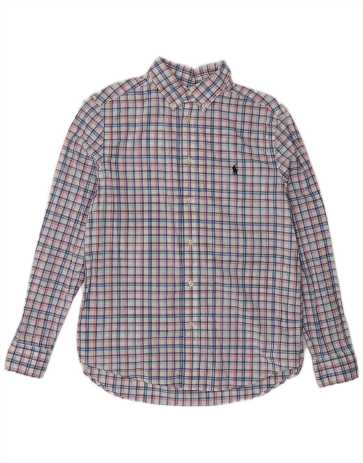 Camicia Ralph Lauren per ragazzi 14-15 anni in cotone a quadri multicolore grande
