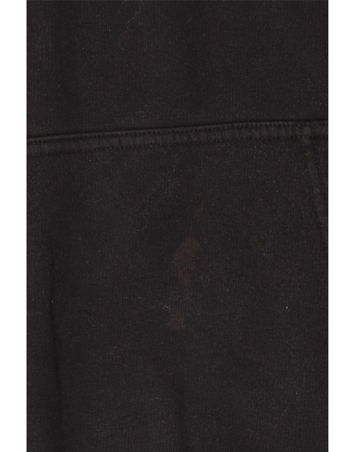 Maglione con cappuccio da uomo Champion grande in cotone nero