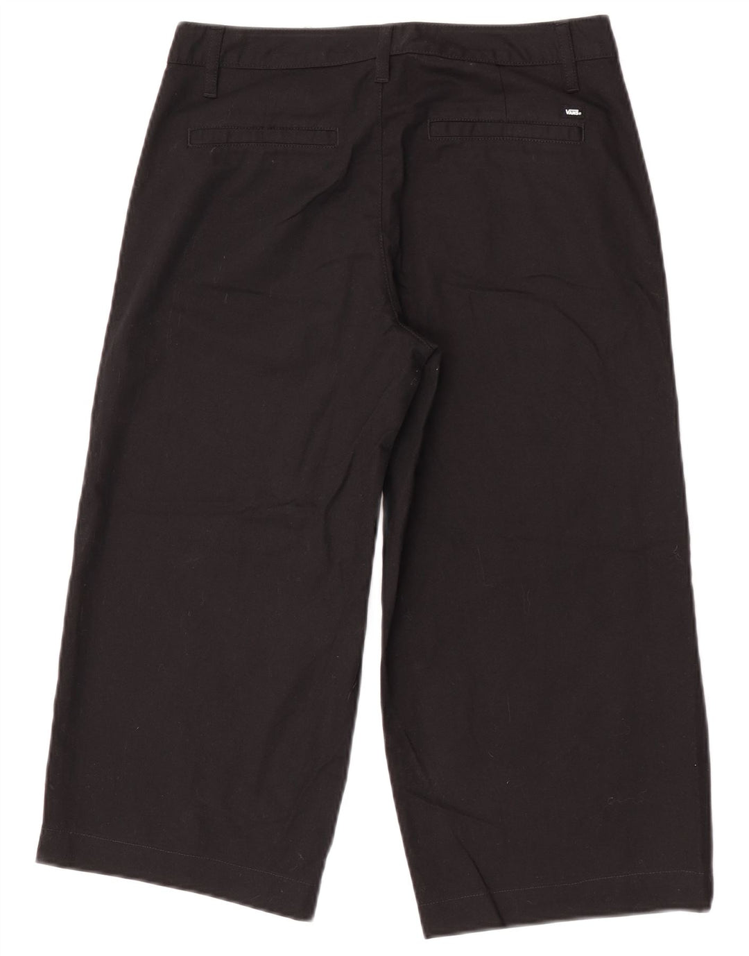 Pantaloni Capri da donna Vans US 5 Small W27 L20 cotone nero