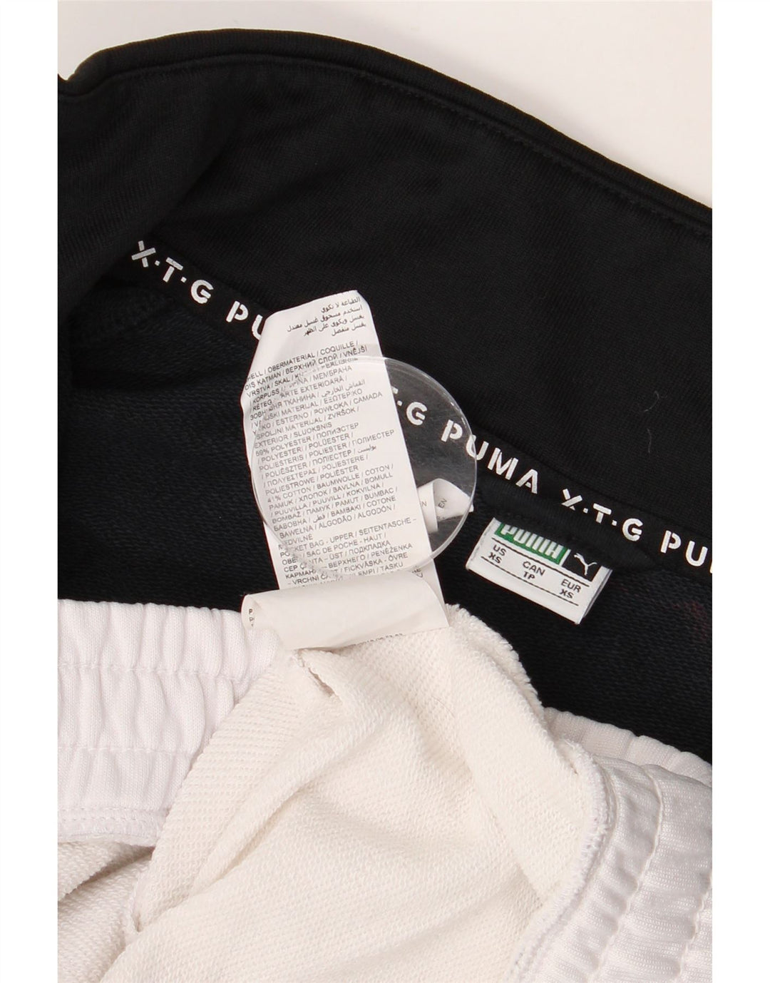 Giacca da ginnastica corta oversize da donna Puma UK 6 XS Black Colourblock