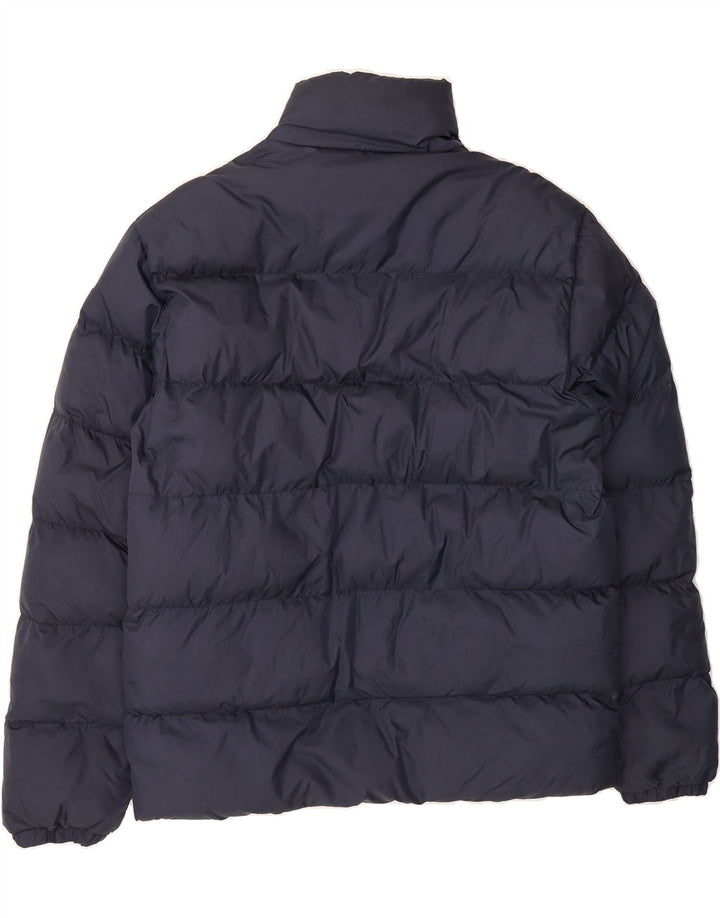 KAPPA Mens Padded Jacket UK 40 Large Navy Blue Polyamide Vintage Kappa and Second-Hand Kappa from Messina Hembry 