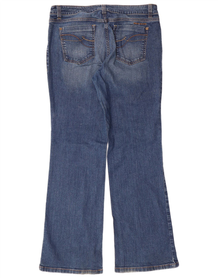 Jeans Bootcut da donna Dkny US 16 2XL W35 L32 Cotone blu