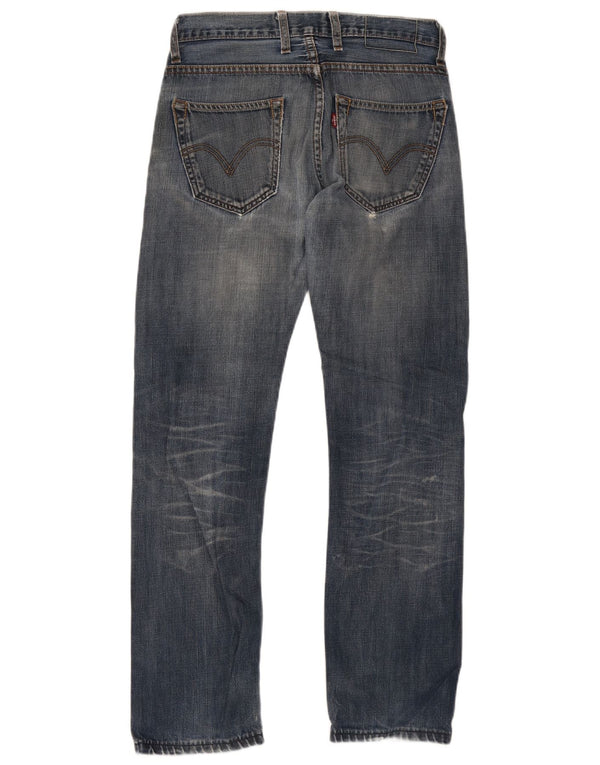 Levi's Uomo 504 Jeans dritti W29 L34 Cotone Blu