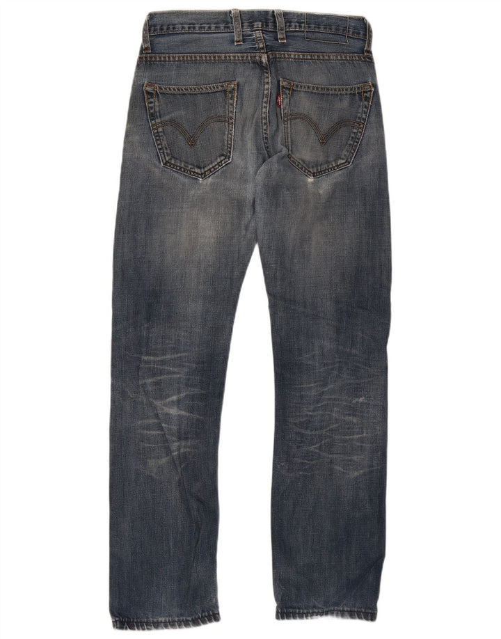 Levi's Uomo 504 Jeans dritti W29 L34 Cotone Blu