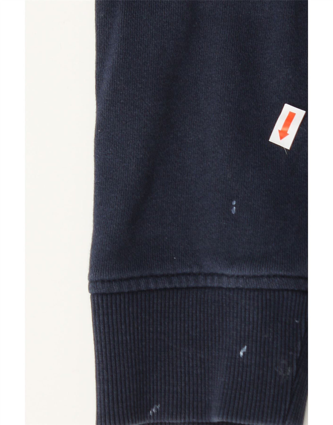 TOMMY HILFIGER Mens Regular Fit Graphic Hoodie Jumper Medium Navy Blue Vintage Tommy Hilfiger and Second-Hand Tommy Hilfiger from Messina Hembry 