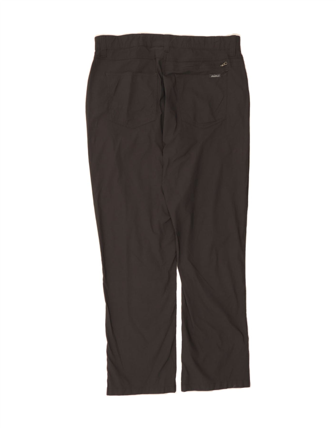 EDDIE BAUER Mens Straight Casual Trousers W38 L30 Grey Nylon Vintage Eddie Bauer and Second-Hand Eddie Bauer from Messina Hembry 