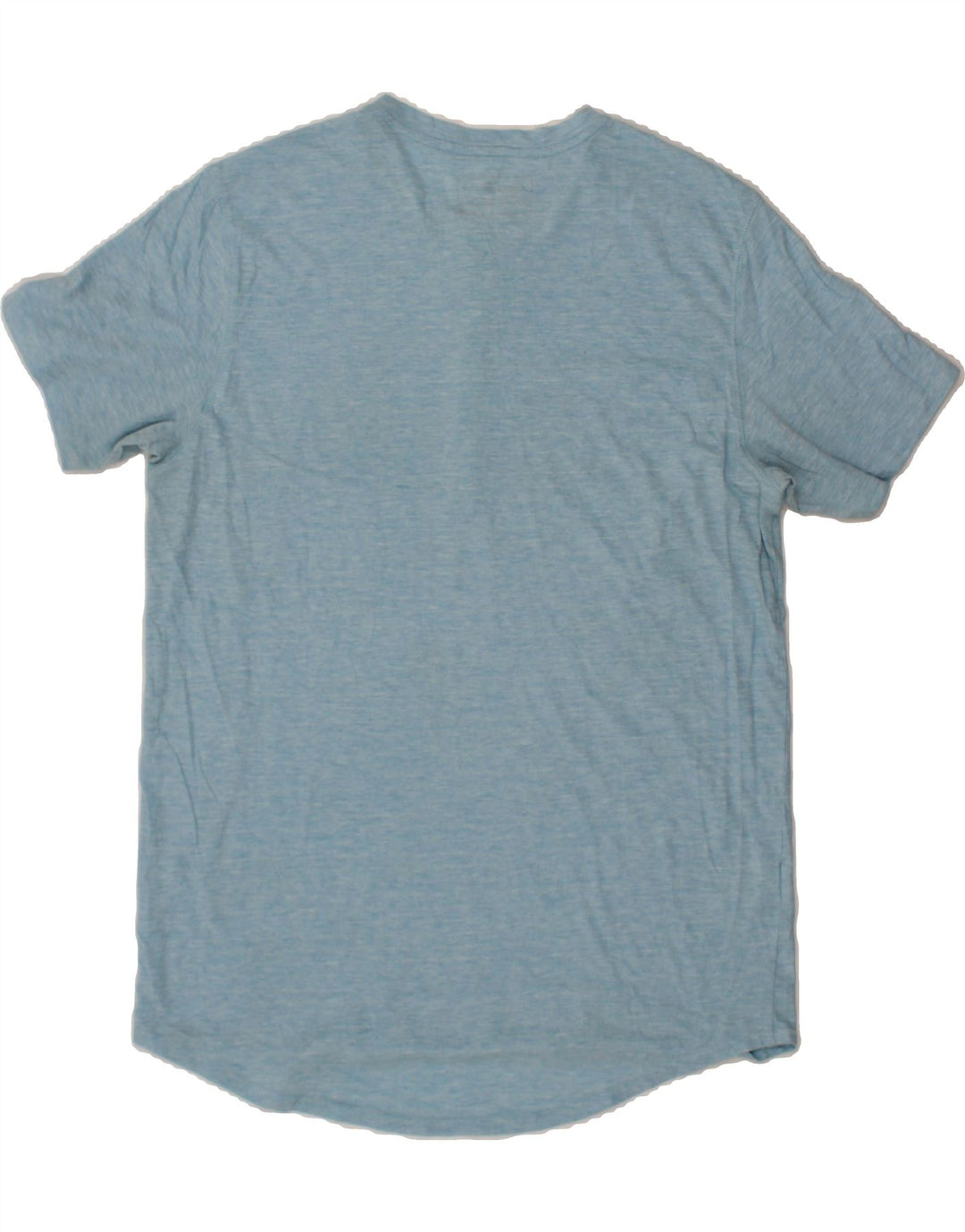 EDDIE BAUER Mens T-Shirt Top Large Blue Flecked Cotton Vintage Eddie Bauer and Second-Hand Eddie Bauer from Messina Hembry 