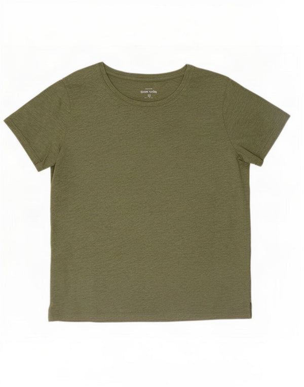 T-shirt da uomo Eddie Bauer Top 2XL cotone verde