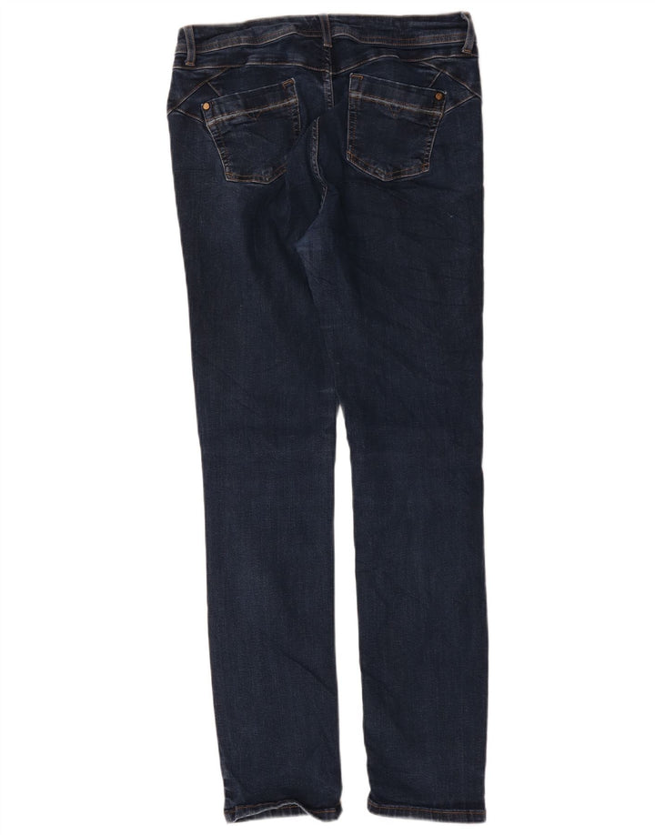 Jeans Marks & Spencer Per Una Slim da donna UK 12 Medium W32 L30 Blu Navy