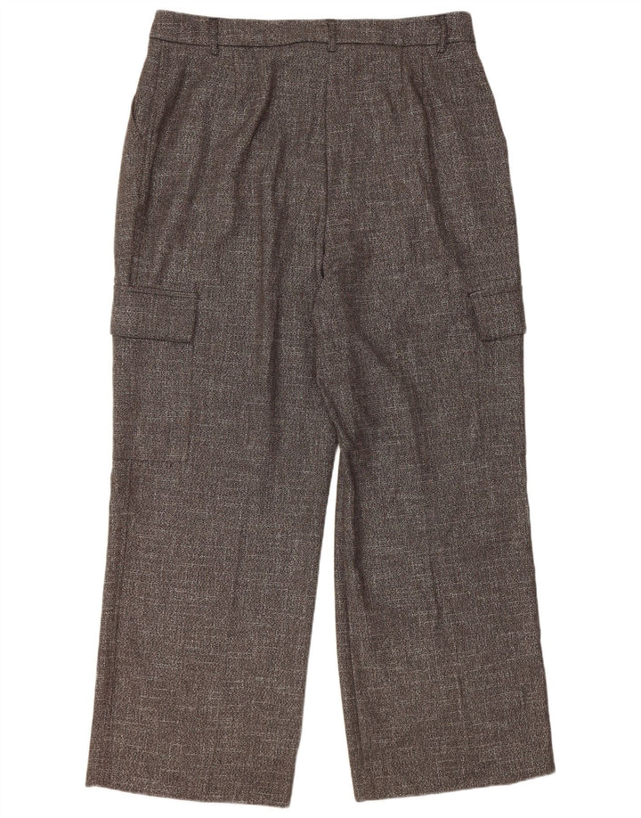 Pantaloni cargo con ancoraggio da donna MINT VELVET XL W36 L30 Poliestere chiazzato grigio