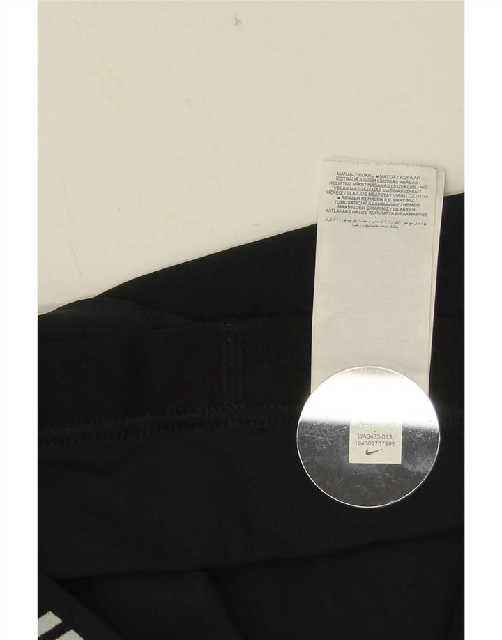 Leggings grafici da donna Nike UK 14 grande poliestere nero