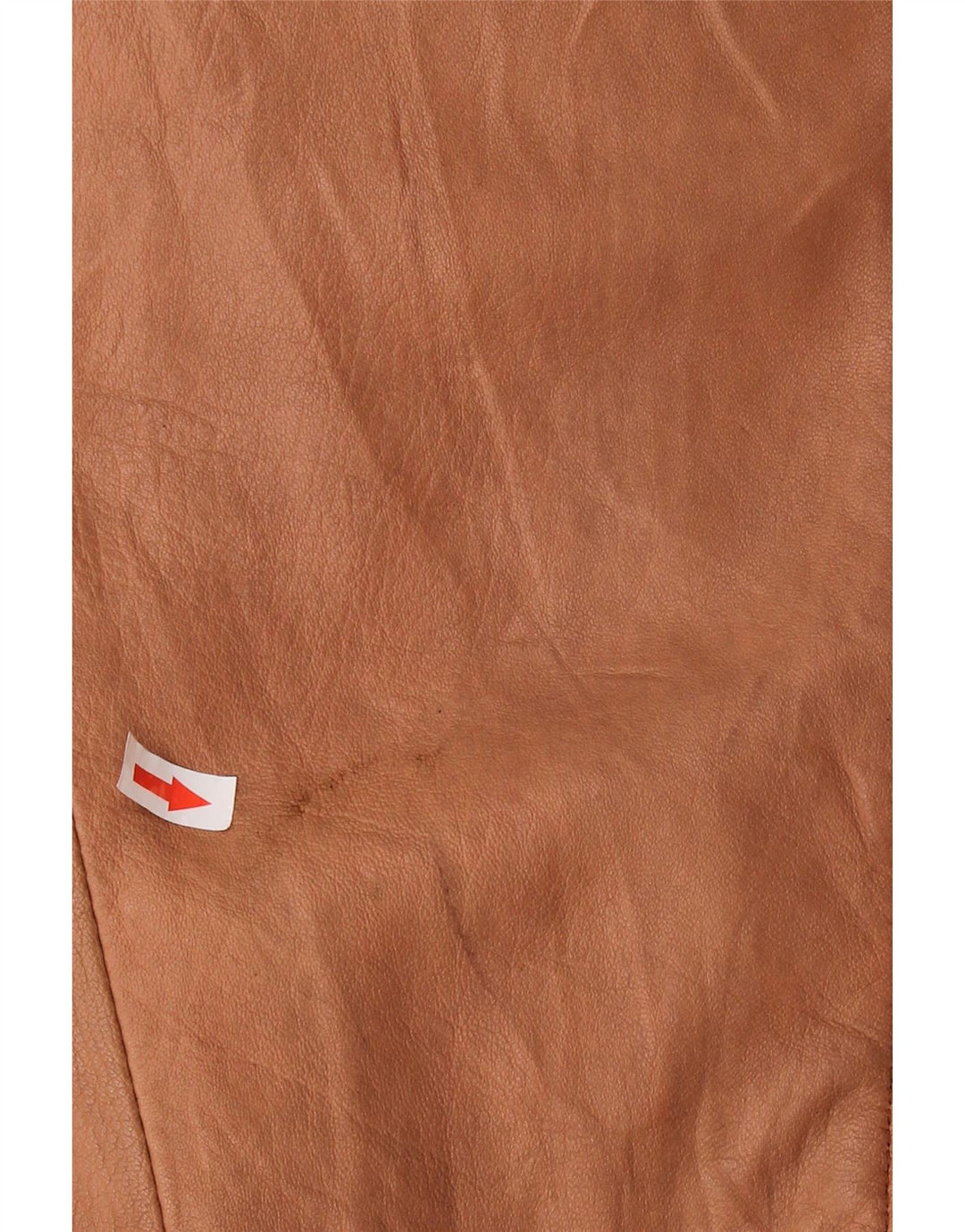 Giacca in shearling oversize da donna vintage UK 16 grande marrone