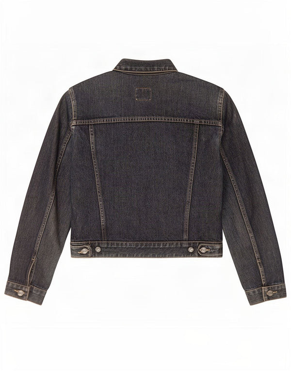 Giacca di Jeans per Ragazze Gas 11-12 Anni Cotone Medio Blu Navy