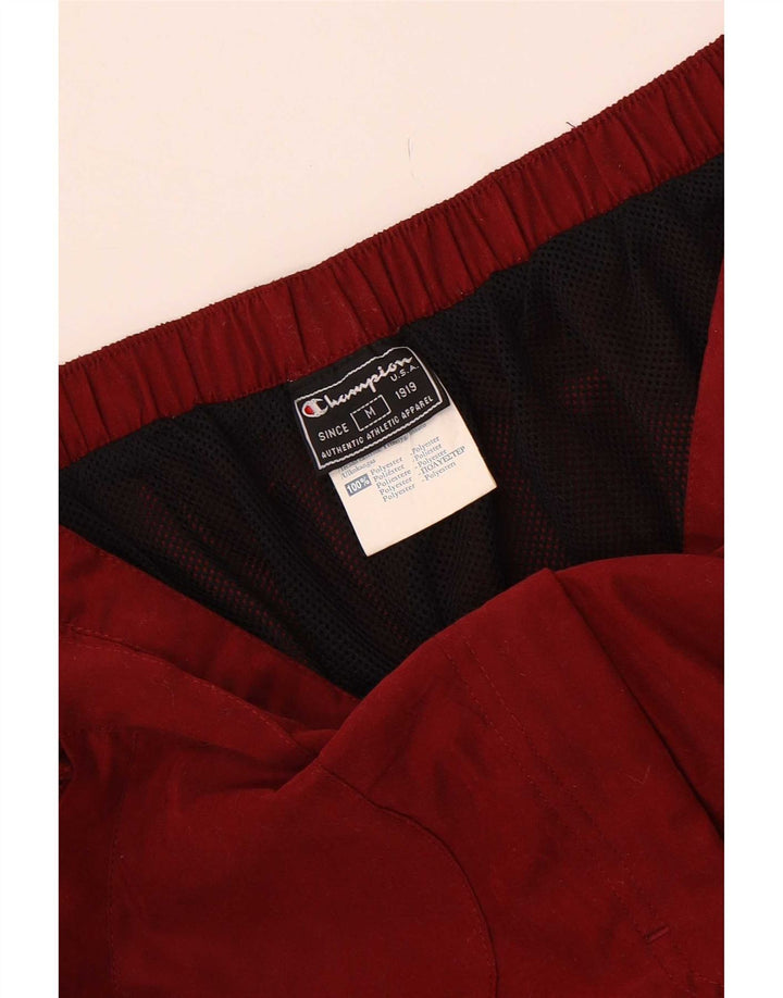 Pantaloni larghi da uomo Champion medi W28 L29 poliestere bordeaux