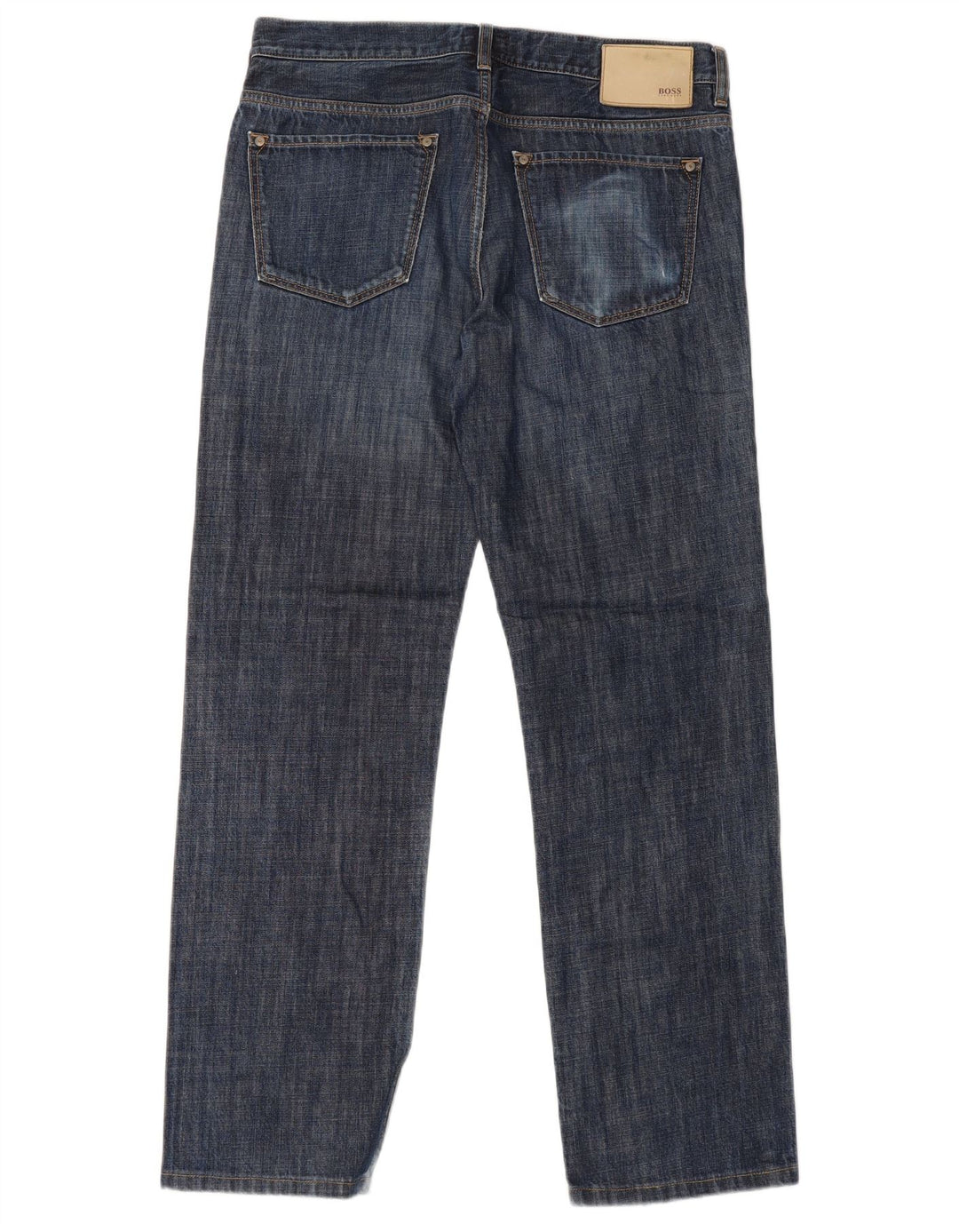 Jeans dritti da uomo Hugo Boss W34 L31 cotone blu