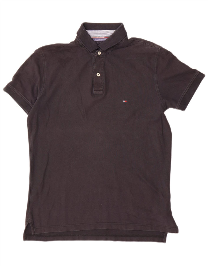 Polo da uomo vestibilità regolare Tommy Hilfiger cotone medio blu navy