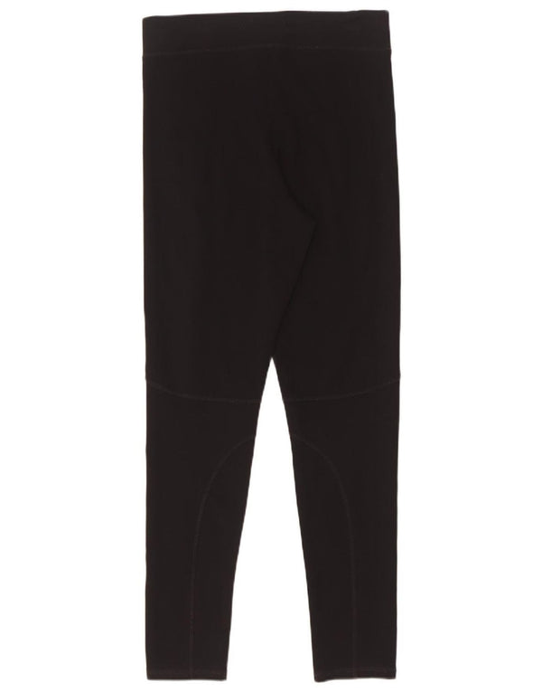 Leggings Zara da donna UK 8 Small neri in poliammide