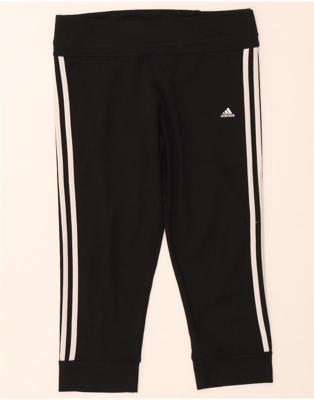 Pantaloni da tuta da donna ADIDAS Climalite Joggers UK 12/14 Medio Nero