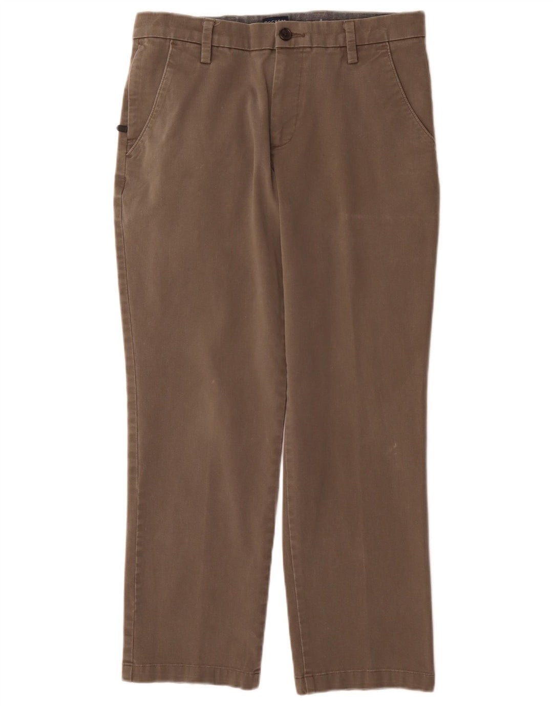 Pantaloni chino regolari da uomo Dockers W32 L28 cotone kaki