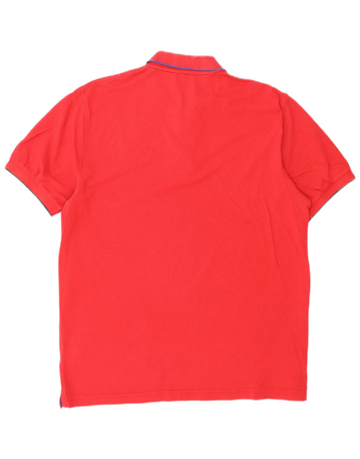 Polo da uomo SUN68 XL in cotone rosso