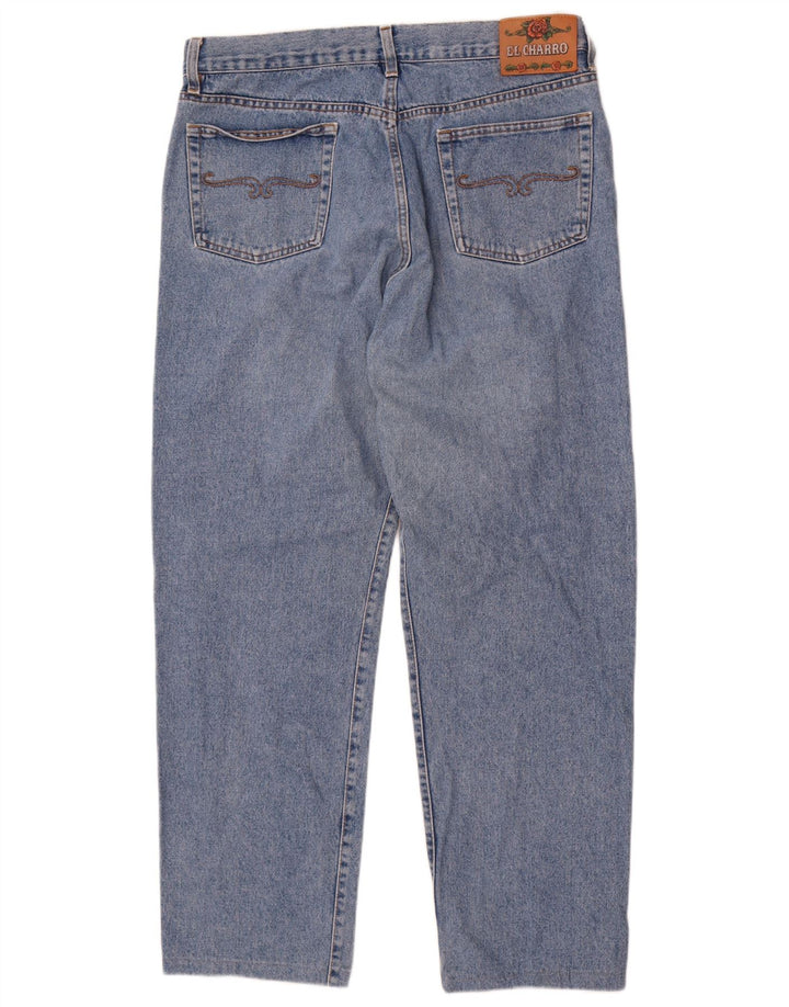 Jeans affusolati da donna El Charro IT 42 medio W34 L29 cotone blu