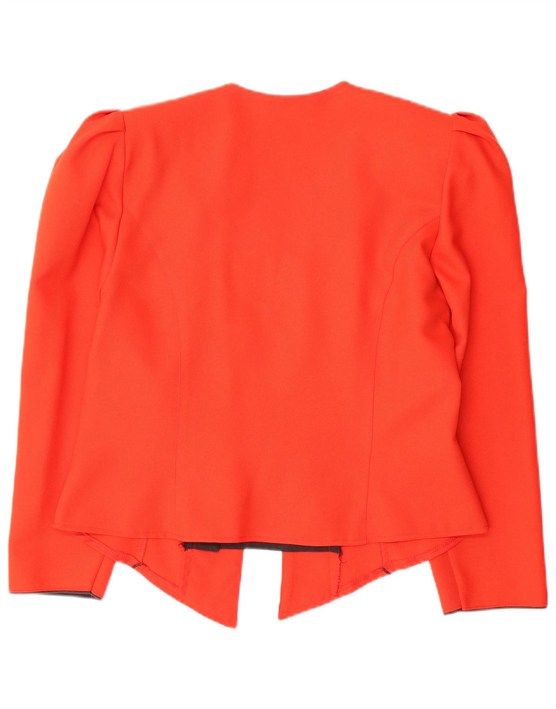 Giacca blazer aperta da donna vintage IT 42 a righe rosse medie