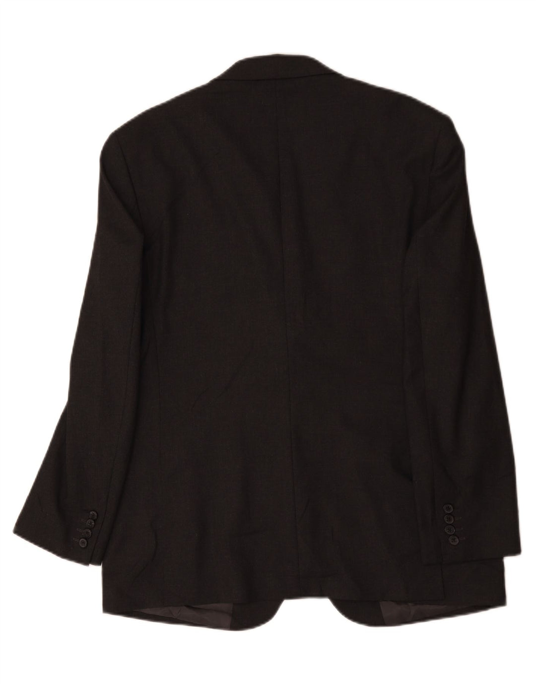 Giacca blazer a 2 bottoni Marks & Spencer da uomo UK 42 grande poliestere grigio