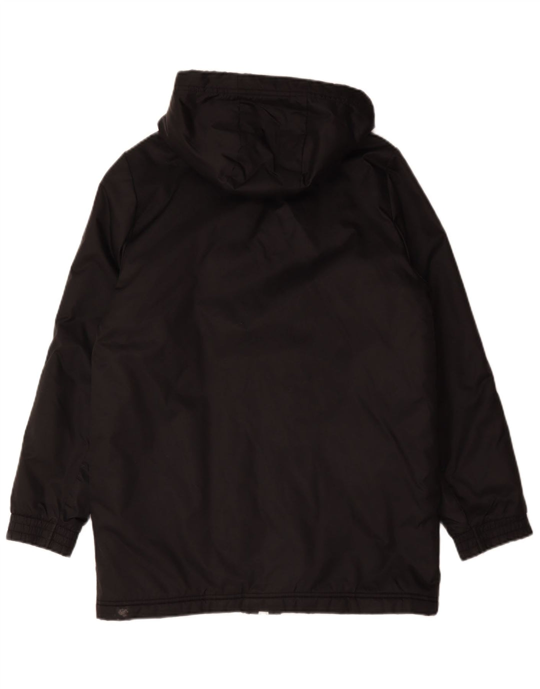 Cappotto imbottito con cappuccio Adidas da ragazzo 13-14 anni in poliestere nero