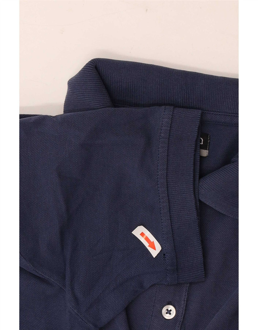 Polo Kappa da donna UK 12 medio blu navy in cotone