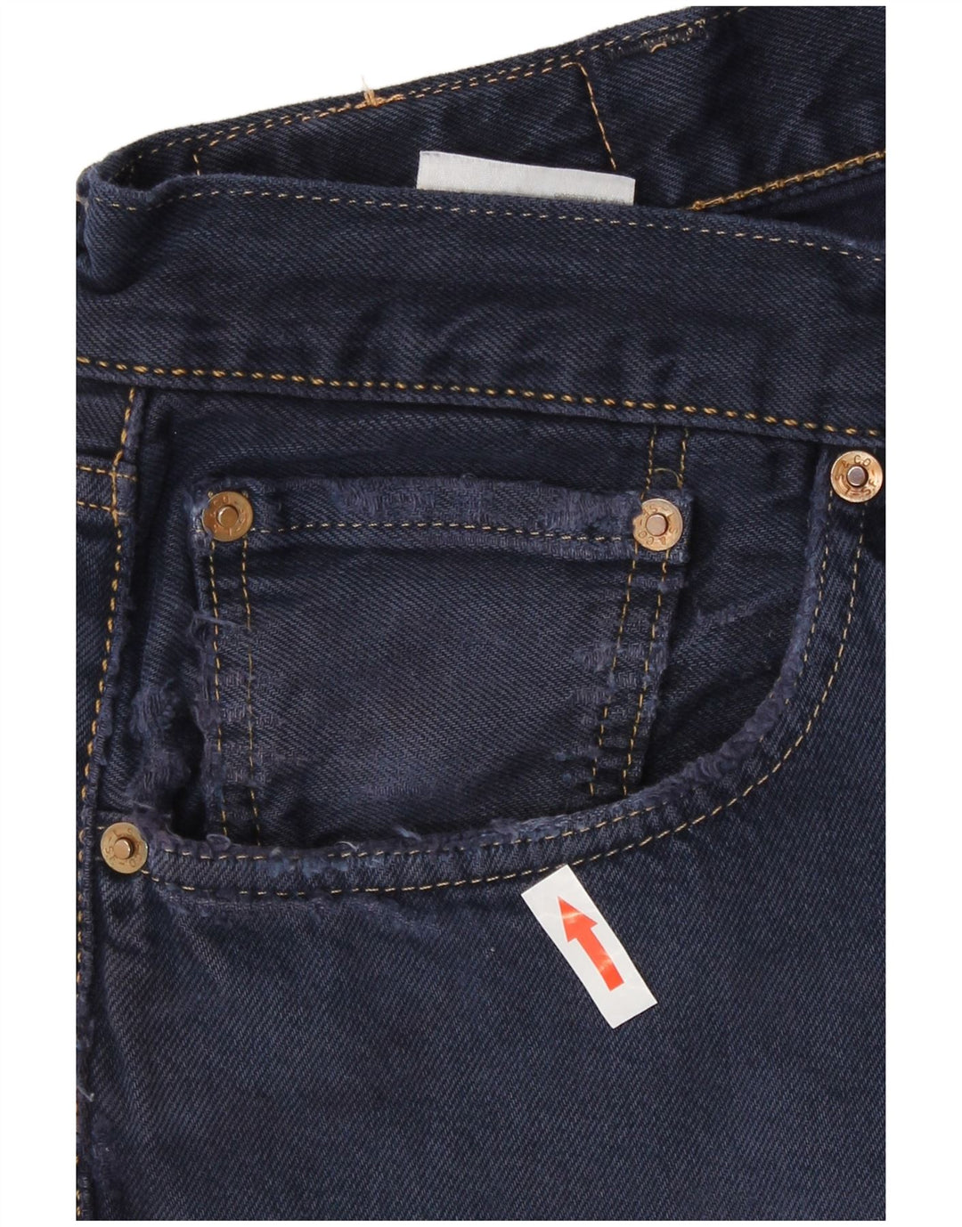 Levi's Uomo 501 Jeans dritti W38 L27 Blu Navy