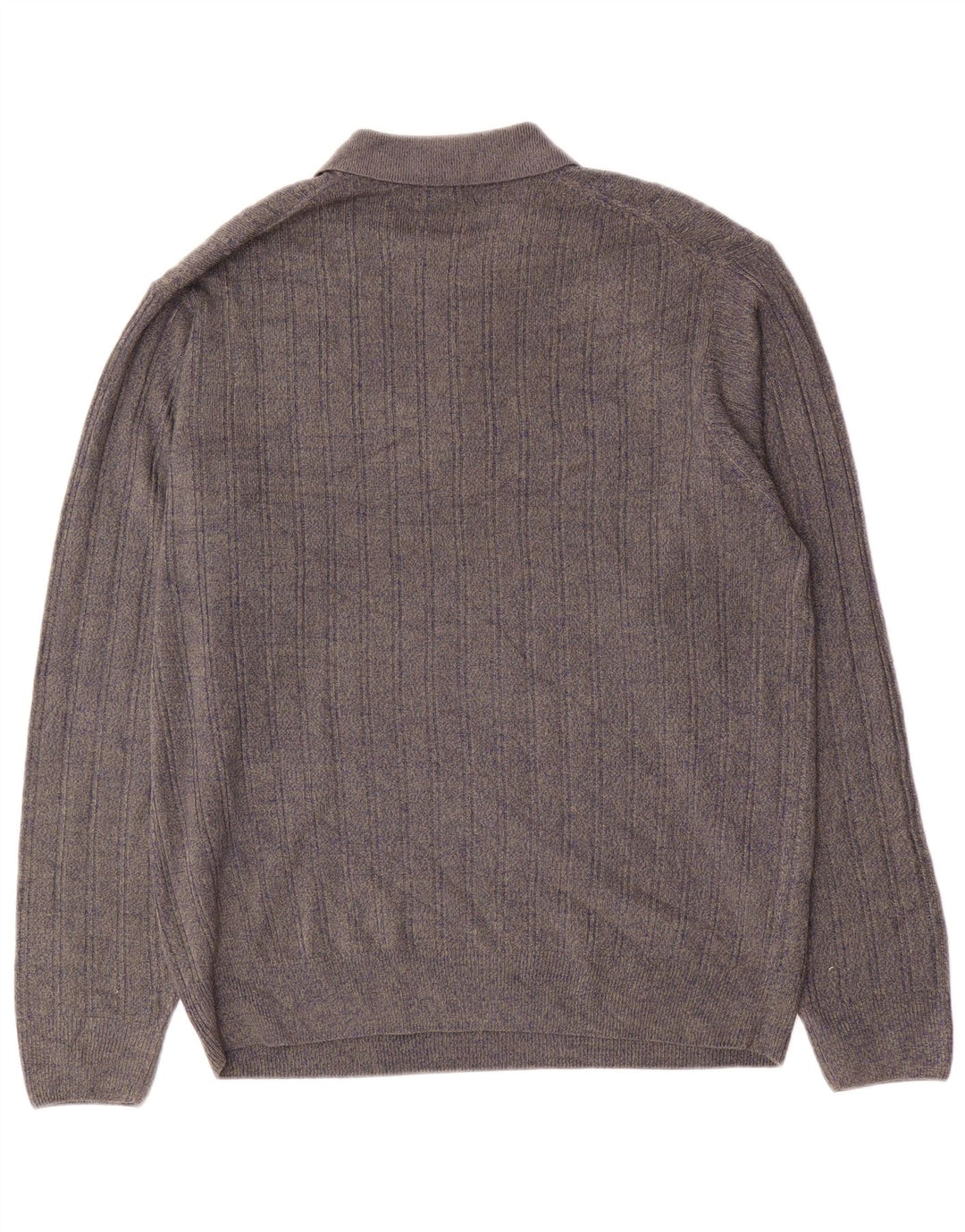 Dockers Maglione da uomo con collo alto Maglione grande acrilico chiazzato grigio