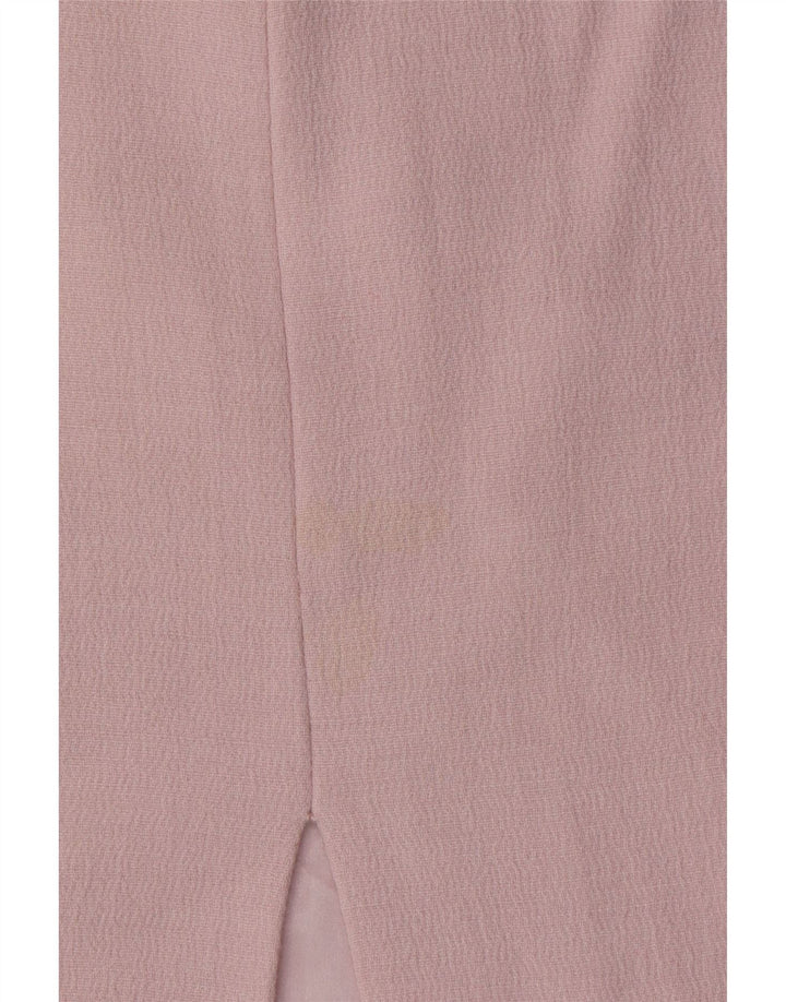 MAX & CO. Womens Mini Skirt IT 42 Medium W30 Pink Acetate Vintage Max & Co. and Second-Hand Max & Co. from Messina Hembry 