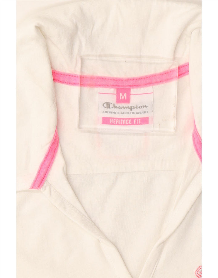 Polo da donna con vestibilità Heritage CHAMPION UK 12 Medium White