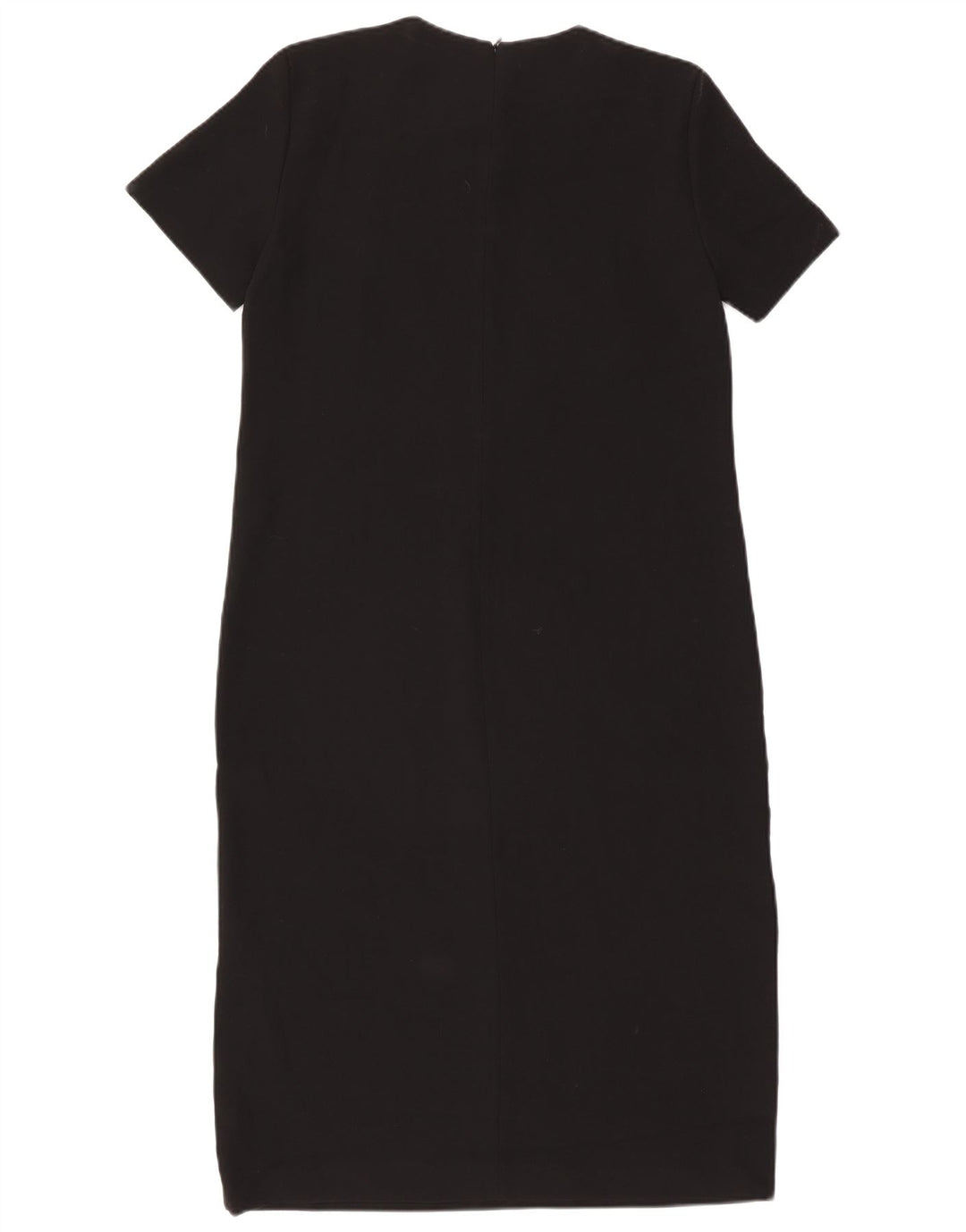 Abito tubino Zara da donna UK 14 grande poliestere nero
