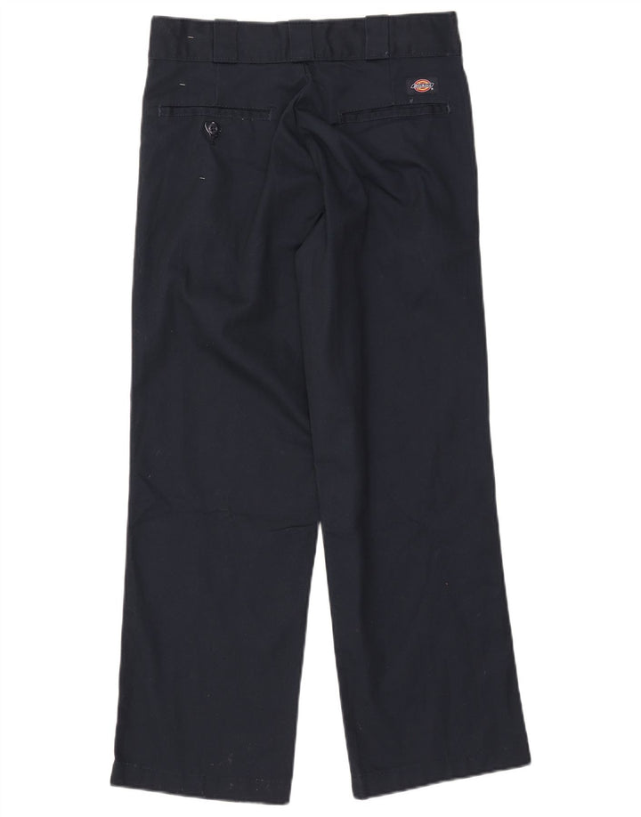 Pantaloni chino dritti da uomo Dickies Original Fit W32 L28 Blu navy