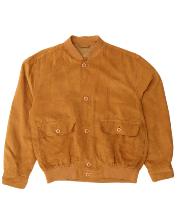 Giacca bomber da uomo Porto Di Panama IT 54 2XL Beige Poliestere