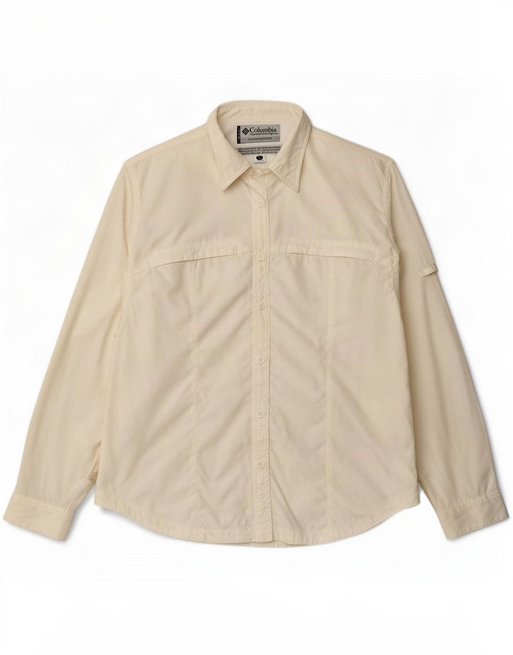 Camicia da donna Columbia UK 16 Large nylon bianco