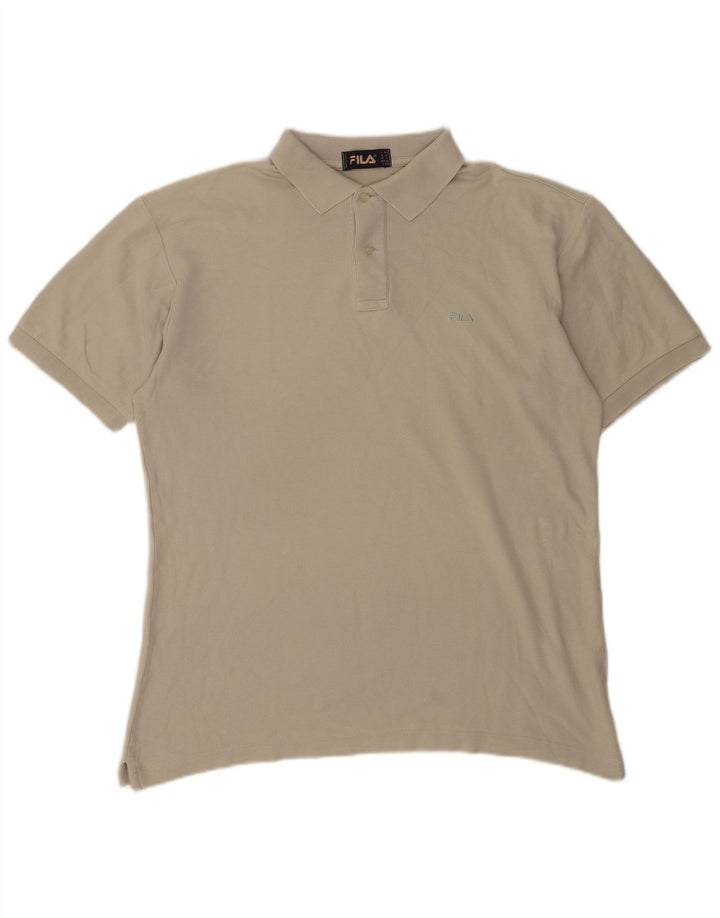 Polo da uomo Fila IT 52 Large Beige
