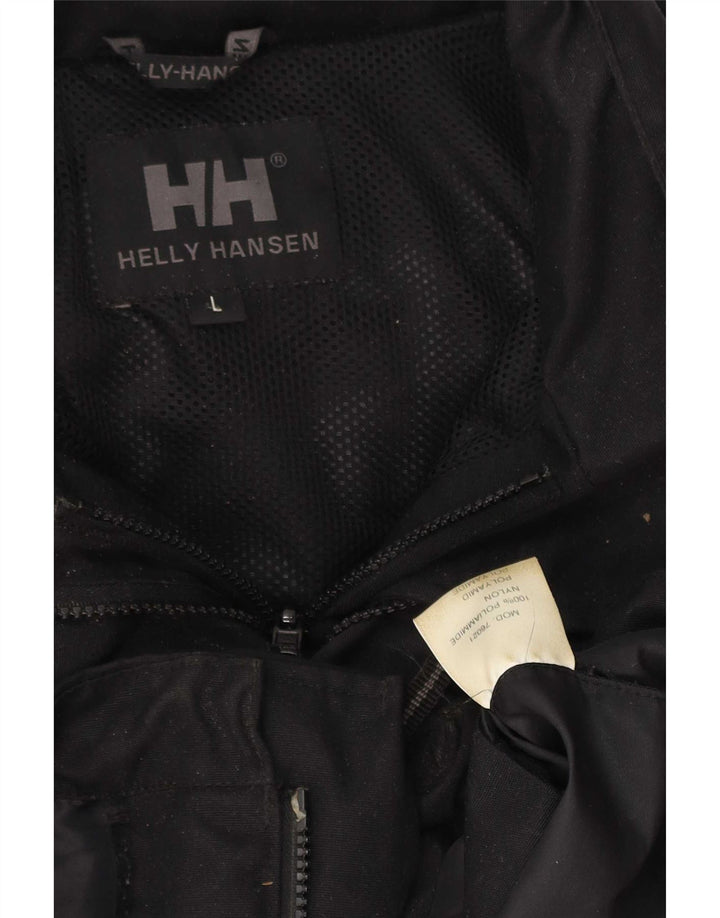 Giacca a vento da uomo vestibilità ampia Helly Hansen UK 40 grande poliestere nero