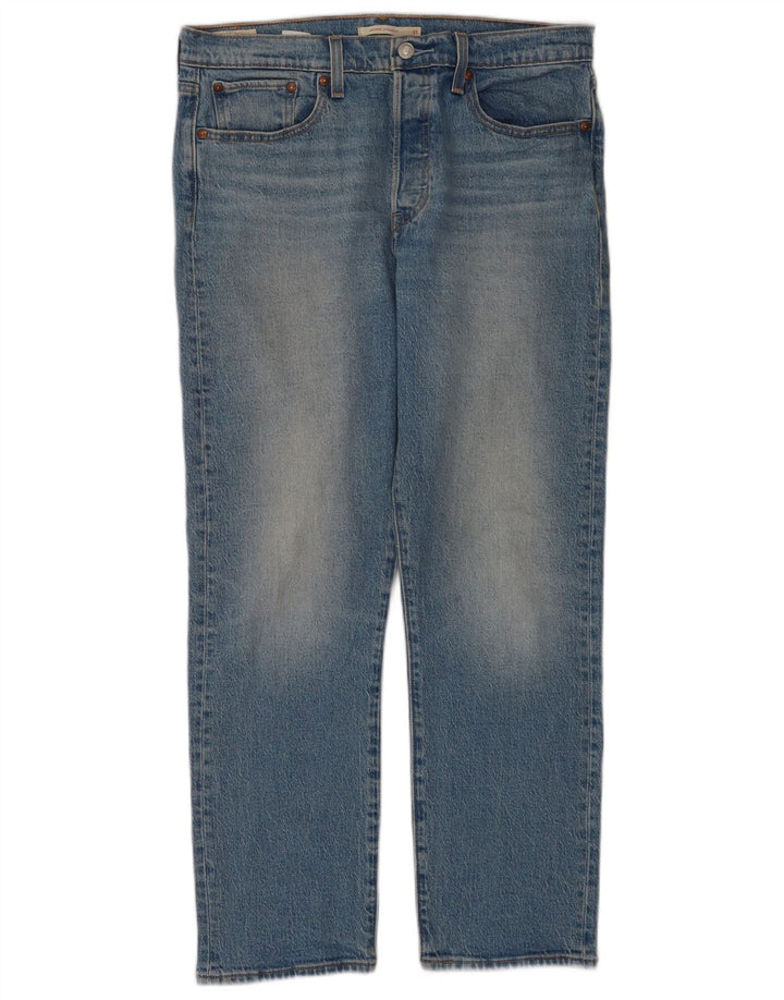 Jeans dritti Wedgie da donna Levi's W31 L28 cotone blu