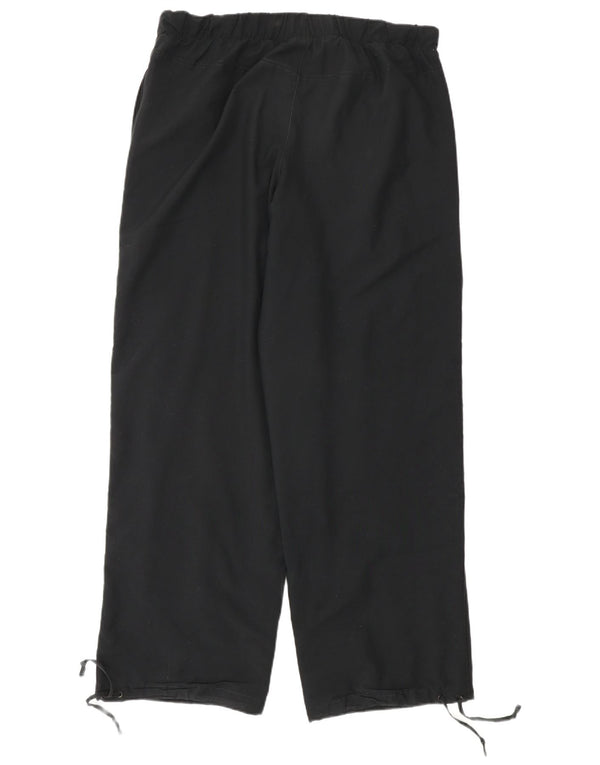 Pantaloni della tuta da donna Nike UK 14/16 Large W34 L30 poliestere nero