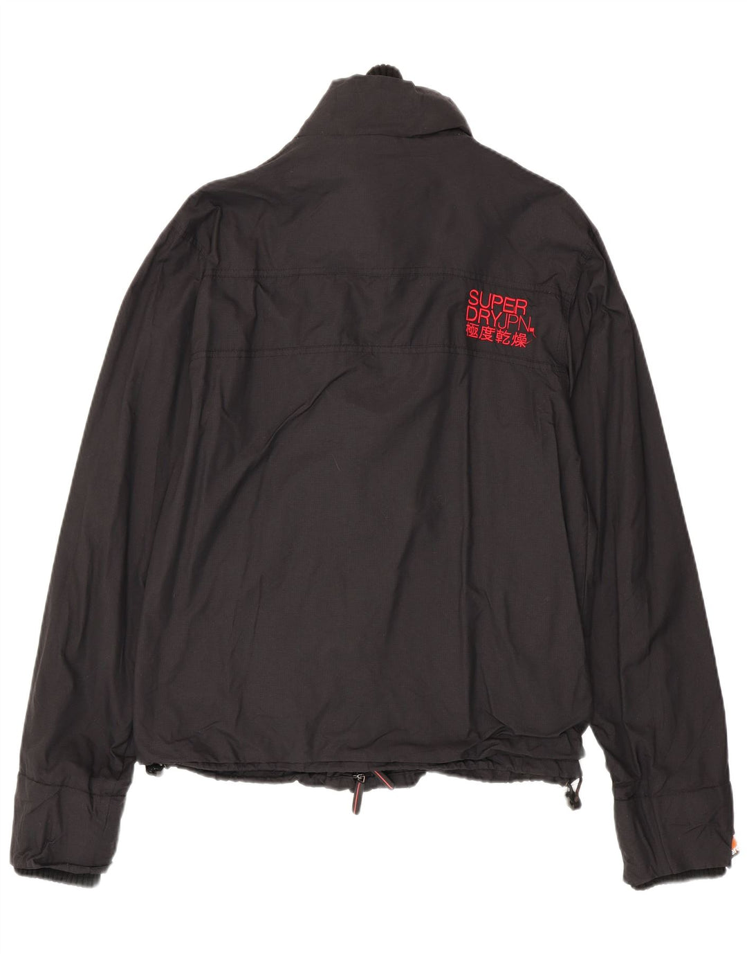 Giacca a vento da uomo Superdry UK 40 Large in nylon nero