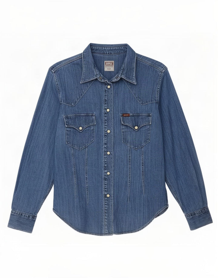 Camicia di jeans da donna Rifle UK 16 grande blu