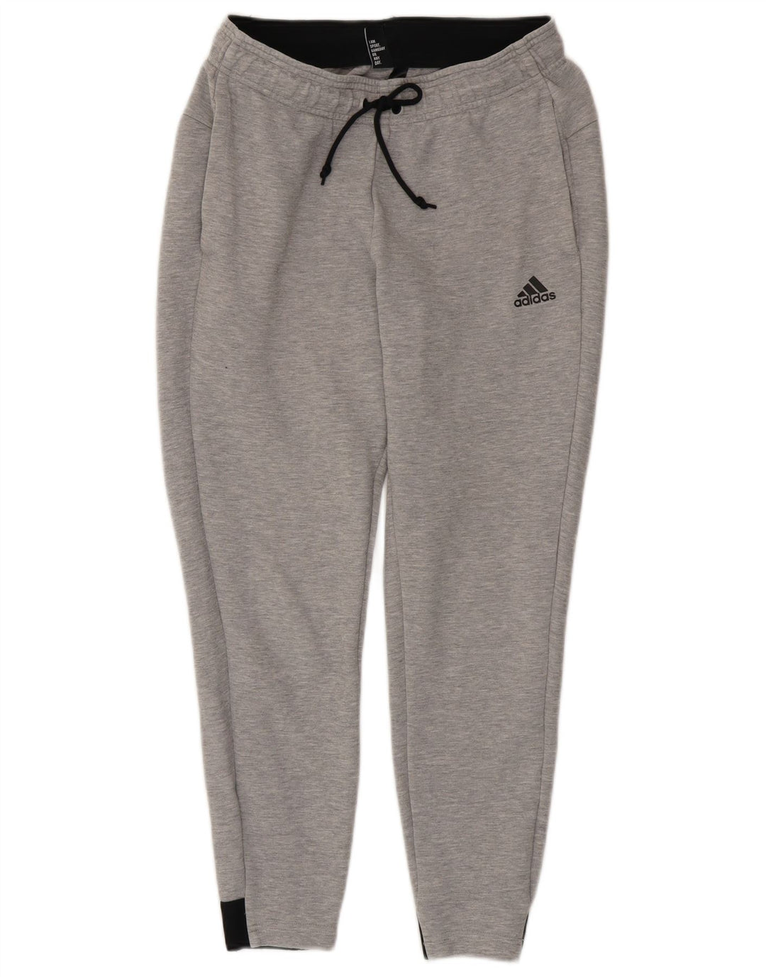 Pantaloni da tuta da uomo Adidas Joggers piccoli in cotone grigio