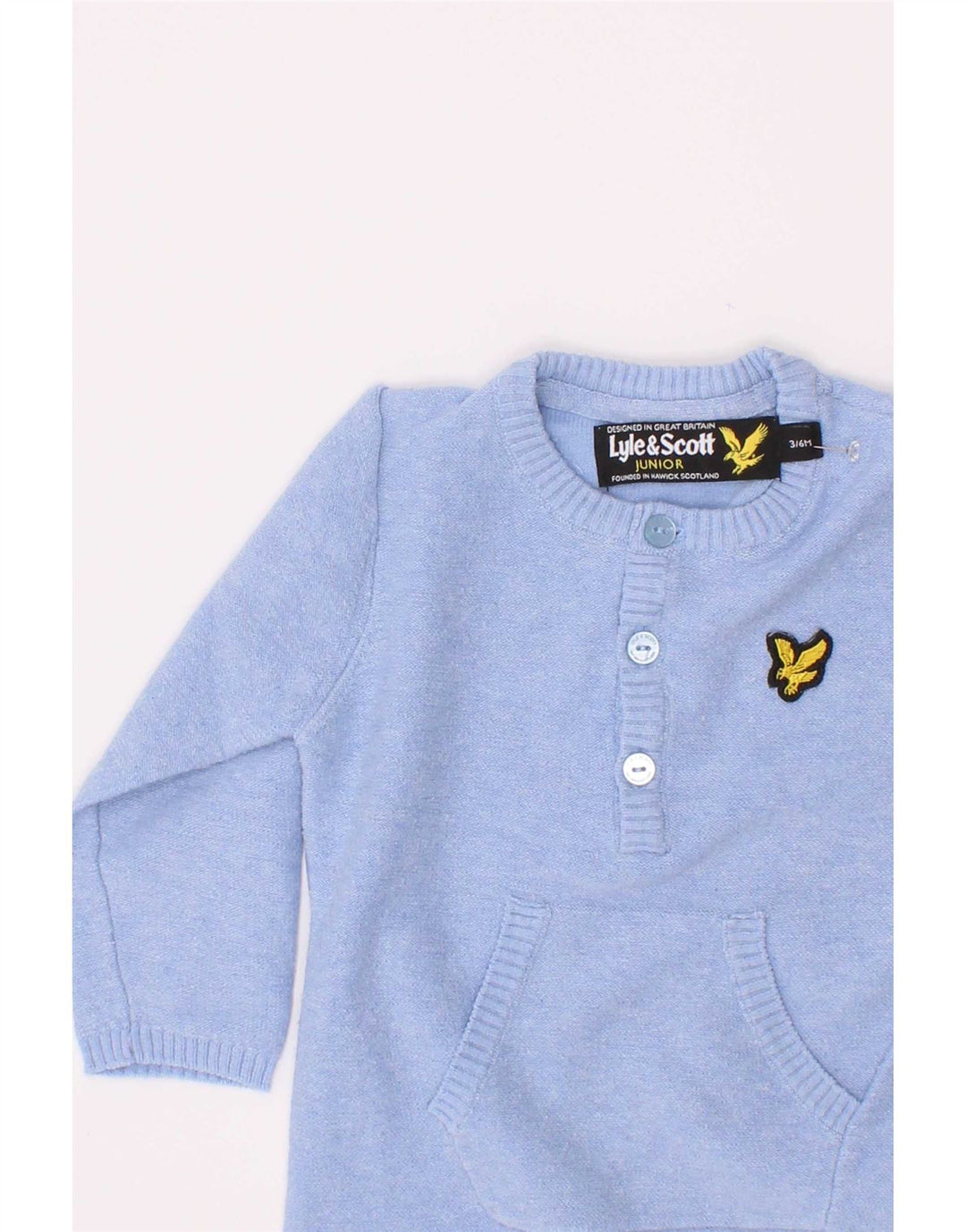 Lyle & Scott Tutina a maniche lunghe per neonato 3-6 mesi Blu